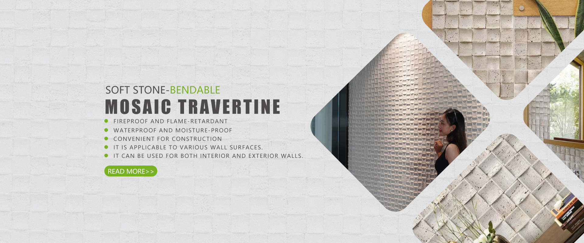 mozaik travertine